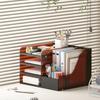 Modern Clear Acrylic Desktop Document Organizer - Multipurpose Office Paper Tray Rack System Stationery Storage Box