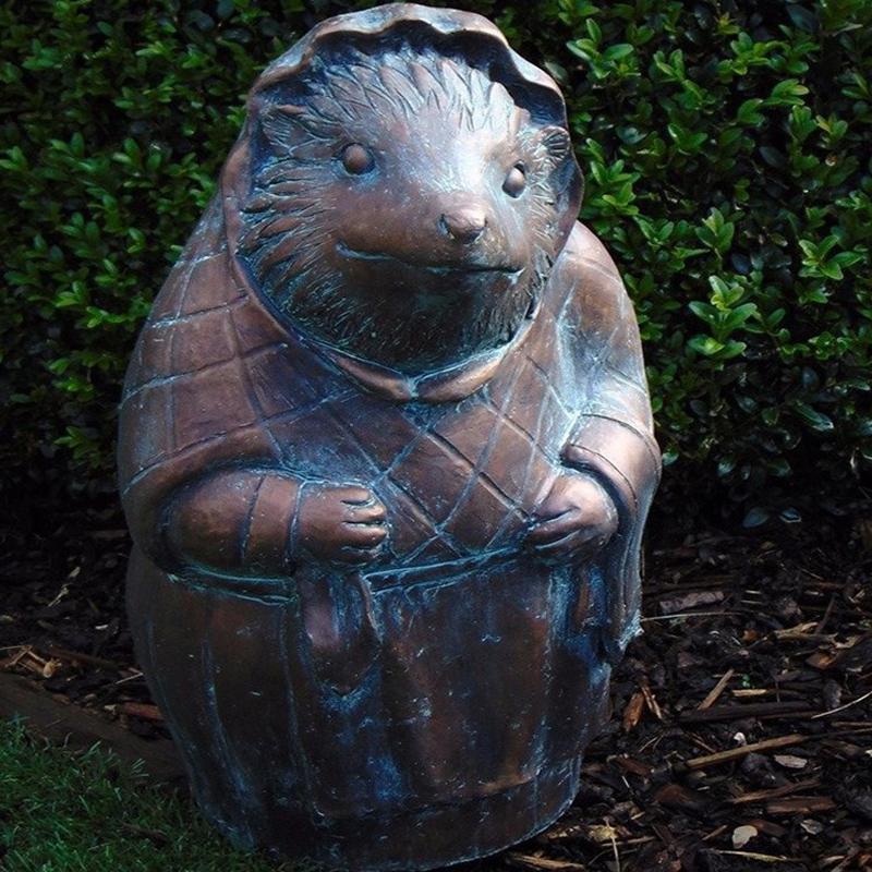 15cm Bronze Resin Garden Ornament Patio Lawn Decoration Statue