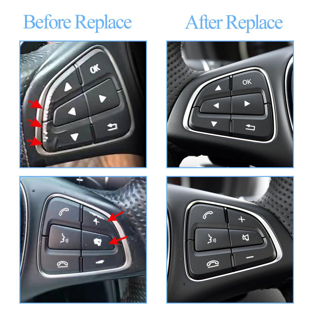 Car Interior Multi-Function Steering Wheel Control Switch Buttons For Mercedes Benz GLS GLE W117 W166 W292 W156 W246 0999050600