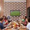 Waterproof Football Door Curtain Sports Theme Football Match Backdrop  Party Decoration