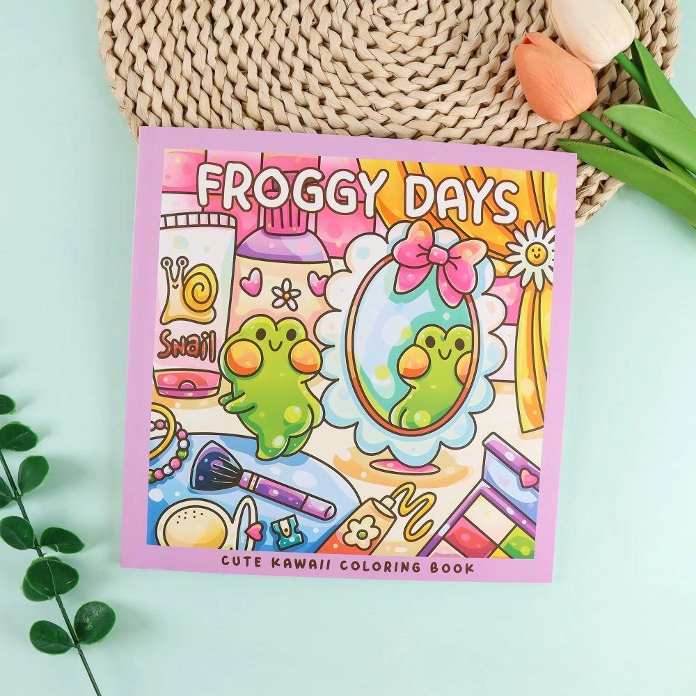 Froggy Days Graffiti Copy Sketch Book Fuzzy Tales Manga Sketching Tutorial  Beginner Study