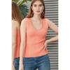 Ladder Collar Sleeveless Slim Summer Knitwear Blouse