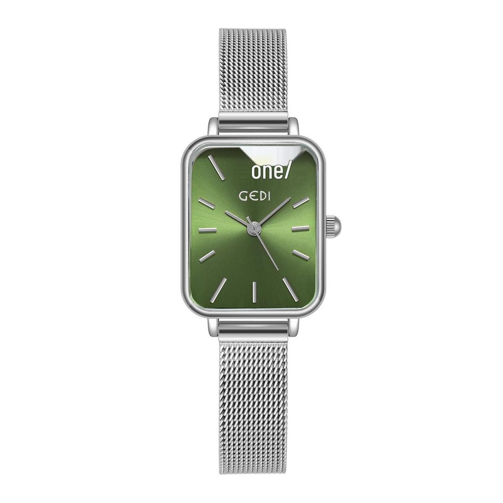 Gedi Women's Ultra-Thin Quartz Mesh Band Waterproof Watch