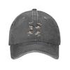 Lucky Luke the Daltons Comedy Unisex Baseball Cap Funny Cartoon Distressed Washed Hats Cap Fashion Outdoor Adjustable Sun Cap