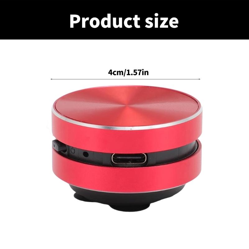 Wireless Speaker Bone Conduction Bass Technology Suction Cup Magnetic Base Designing For Outdoor Travel Home Bathroom