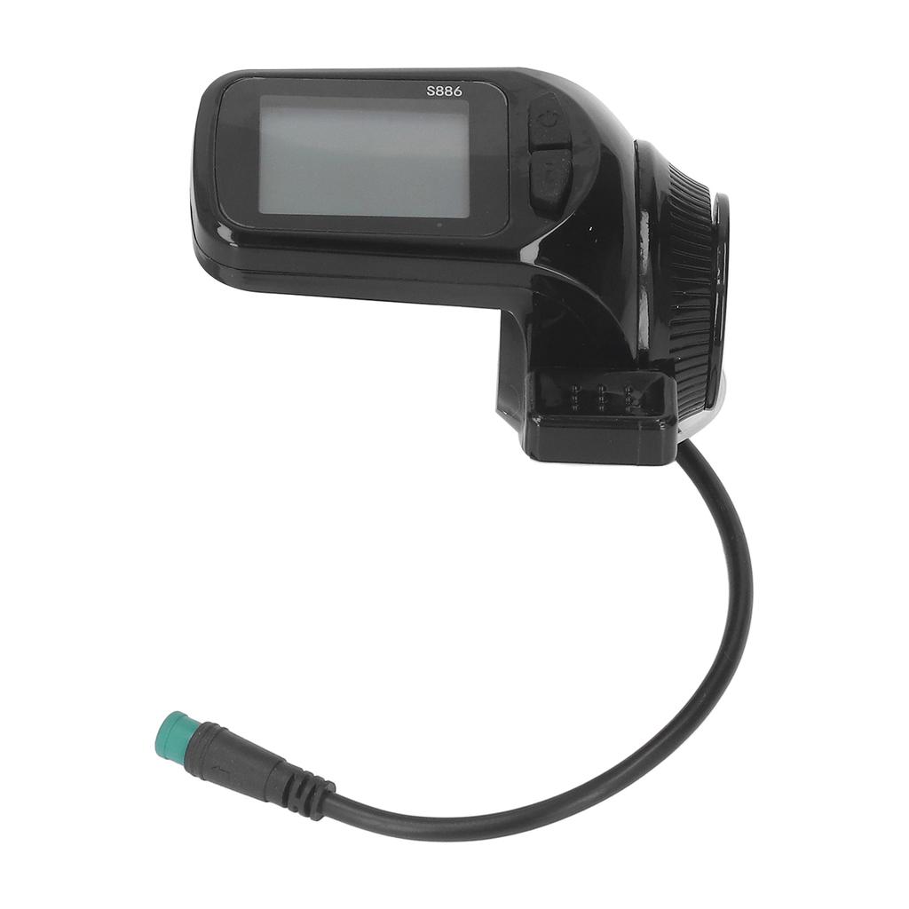 Electric Bike LCD Display Meter Low Failure Rate Water Proof Simple Design Electric Bike Accessories for E Scooter