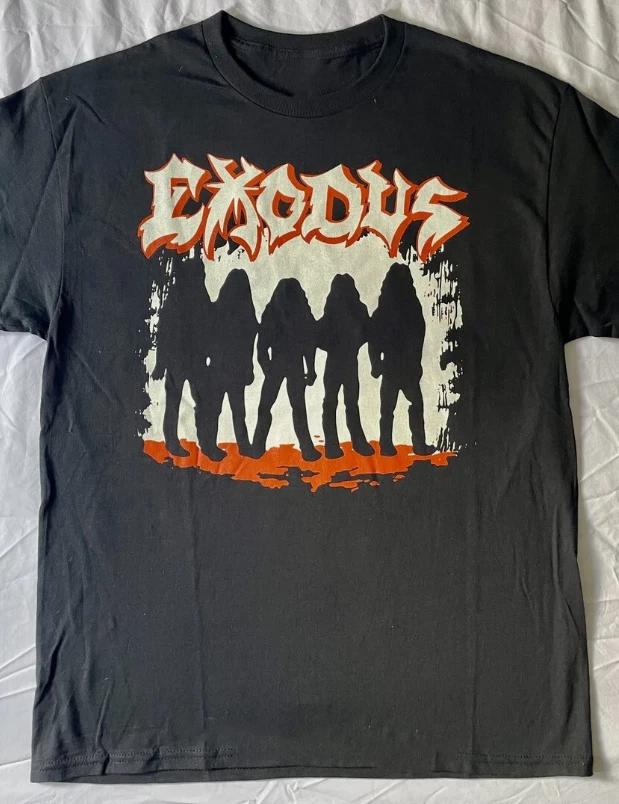 Exodus Band Black T-Shirt Cotton Unisex Gift For Men Women S