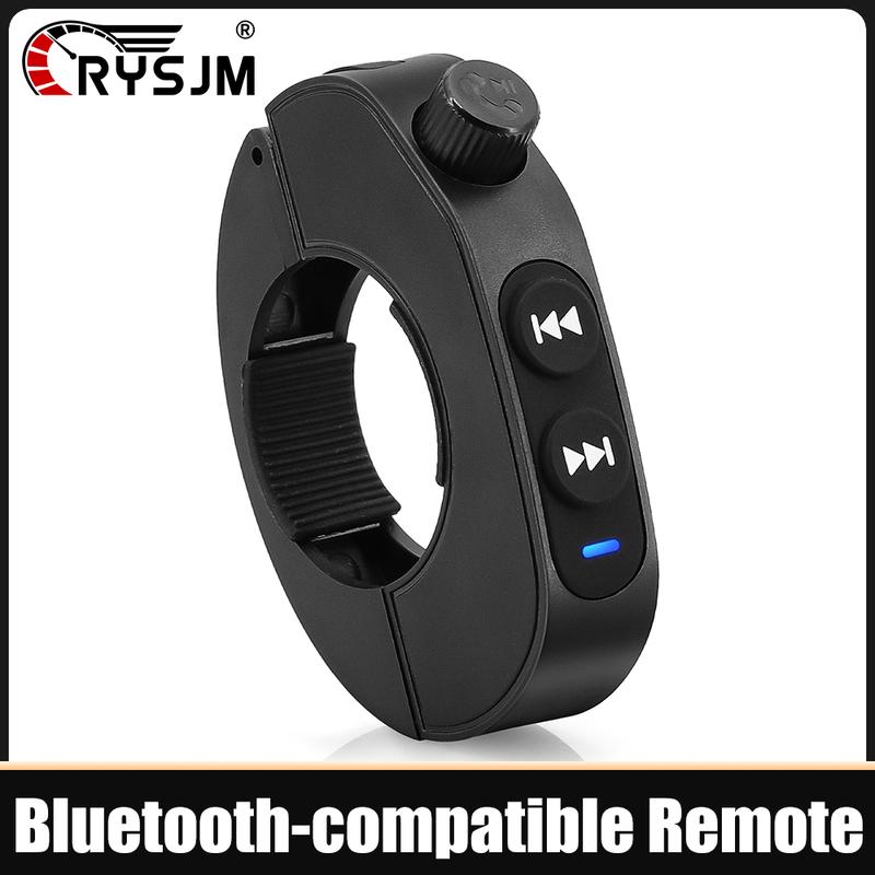 Wireless Smart Remote Motorcycle Handlebar Media Switch Controller Phone Remote Control For Cars Motorbike Bluetooth-compatible
