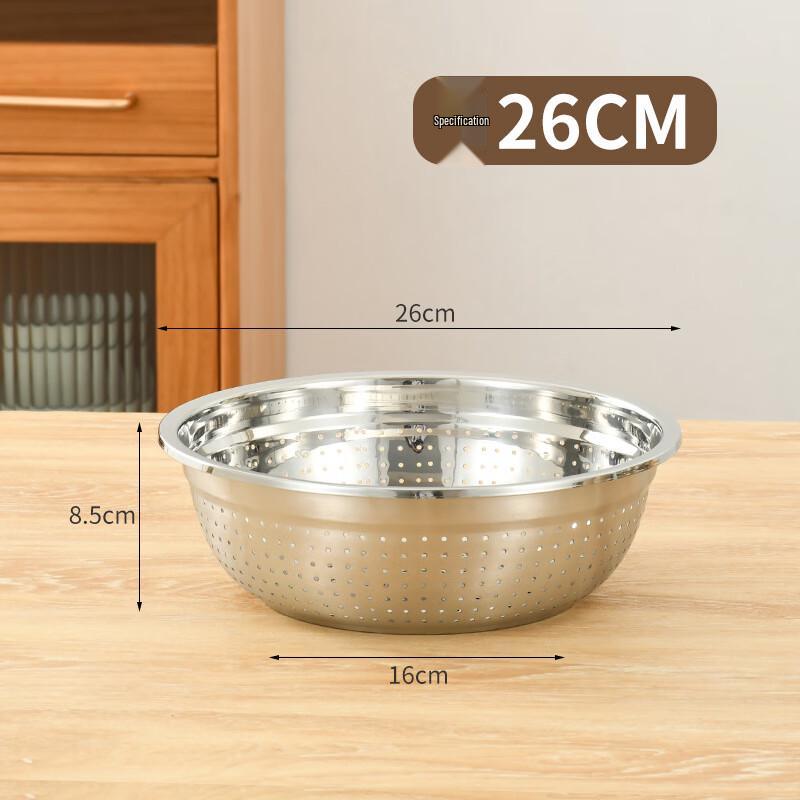 Shangqi Stainless Steel Multi-purpose Strainer & Washing Basket