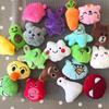10 Sztuk Cute Animal Pluszowe Lalki 5-6 Cm Kawaii Królik Niedźwiedź Panda Nadziewane Zabawki