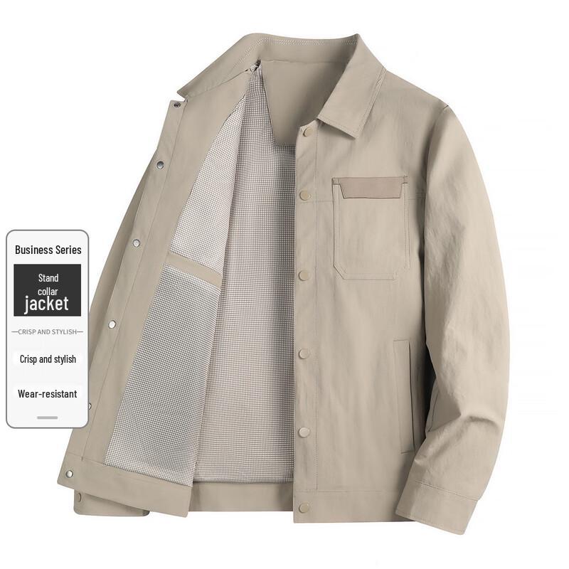 Snowflying Men s Casual Lapel Jacket XXL