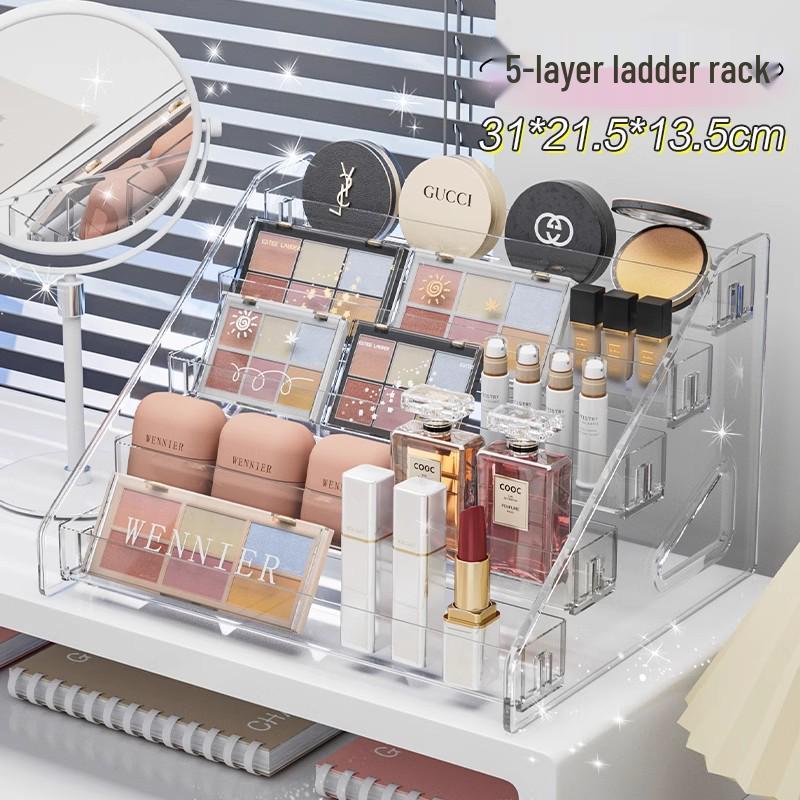 Makeup Display Stand: Organize Lipsticks, Powder, Eyeshadows, and Nail Polish
