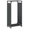 VidaXL Portant de bois chauffage anthracite 44x28x90 cm, support à bûches de cheminée, support à bûches, support à bûches 864209