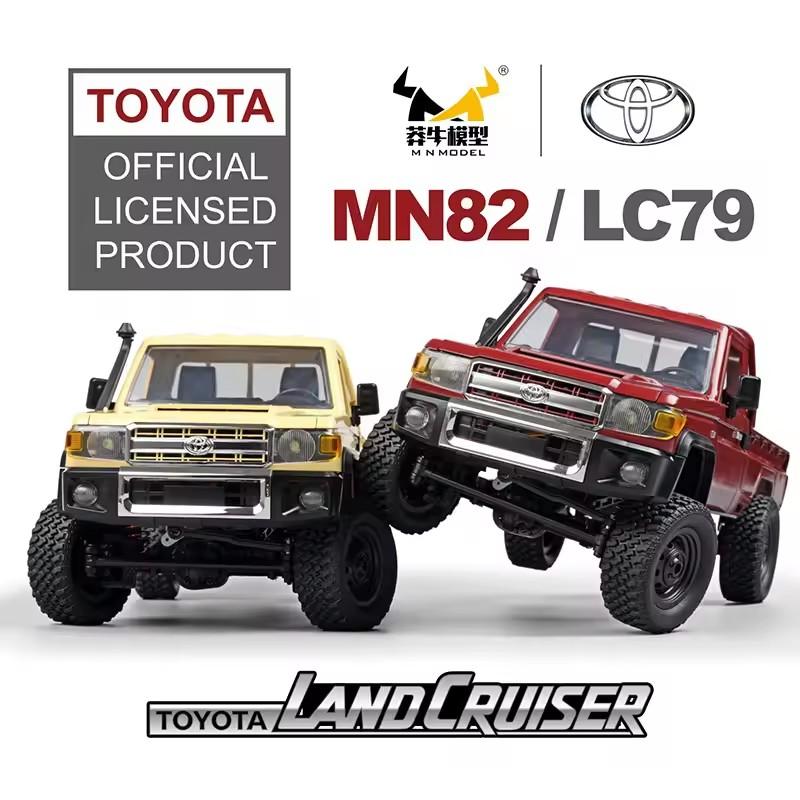 Mn82 1:12 Retro Rc Car With Led Lights Full-scale Simulation Lc79 Professional Remote Control Pickup Rc Truck Model Toys