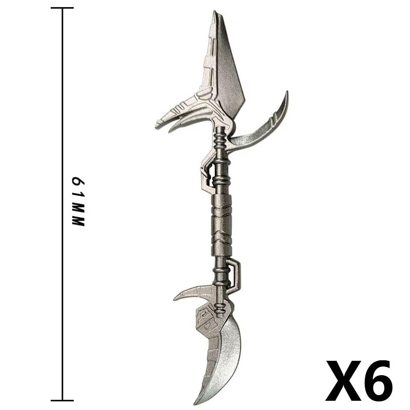 MOC Medieval Building Block Soldier Figure Weapon Accessories Battle Axe Bow Arrow Sword Sheath Shield Assembly Puzzle Brick Toy