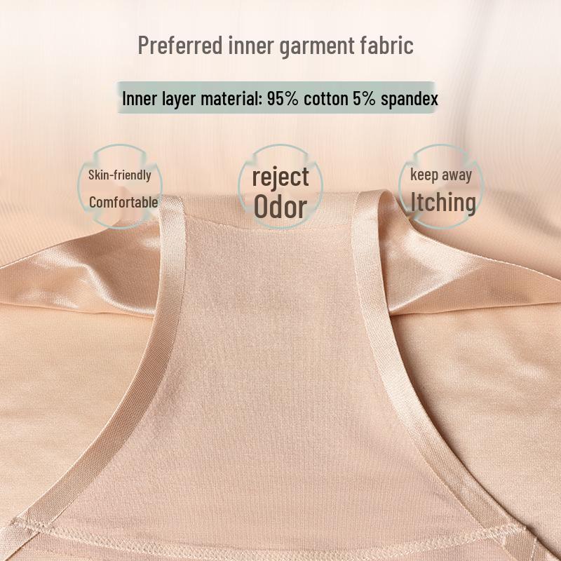 Postpartum Mid-Waist Body Shaping Underwear: Women's Seamless Slimming Butt Lifter 