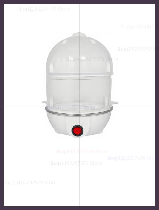 Smart Egg Cooker, White Egg Cooker Electric Eggs Boiler Multifunctional Mini Eggs Cooker Steamer Poacher for Kitchen Use