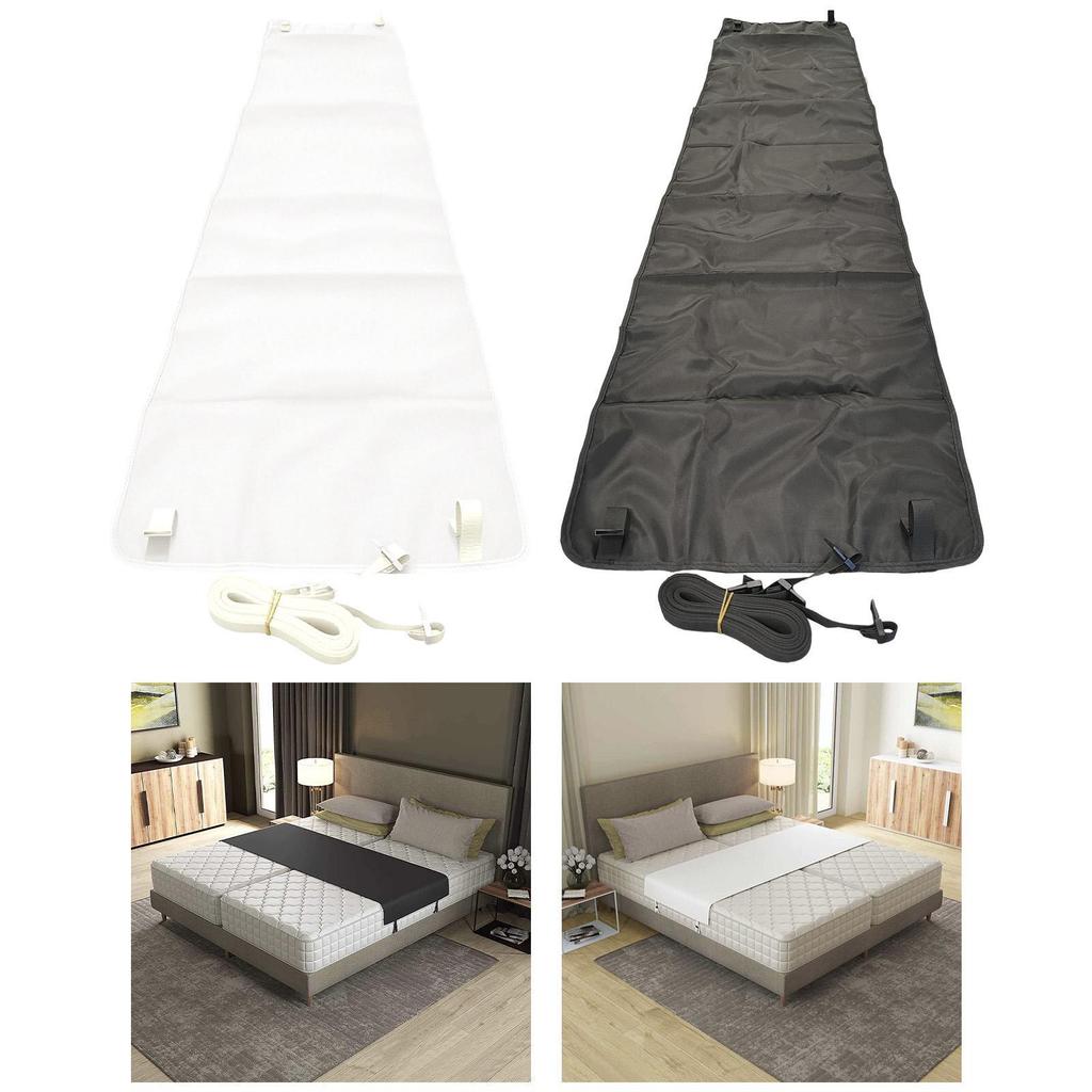 King Twin Bed Connector Adjustable Filler Mattress for Bedroom Guesthouses Family