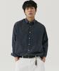 GNOK Flap Check Shirt [Navy]
