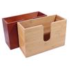 Wall Mounted Wooden Napkin Holder Table Organizer Paper Storage Holder  For Restaurant