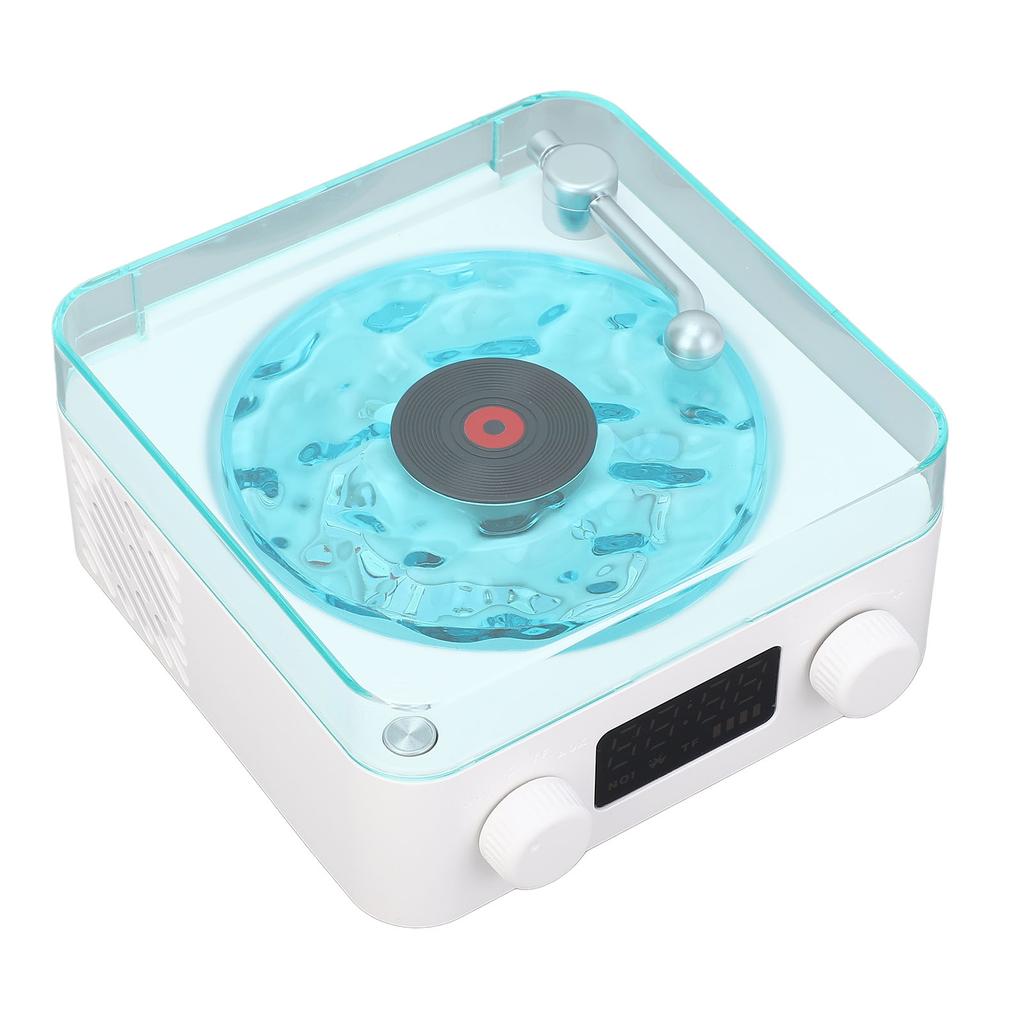 Waves Bluetooth Speaker Portable Waves White Noise Record Player Speaker for Office