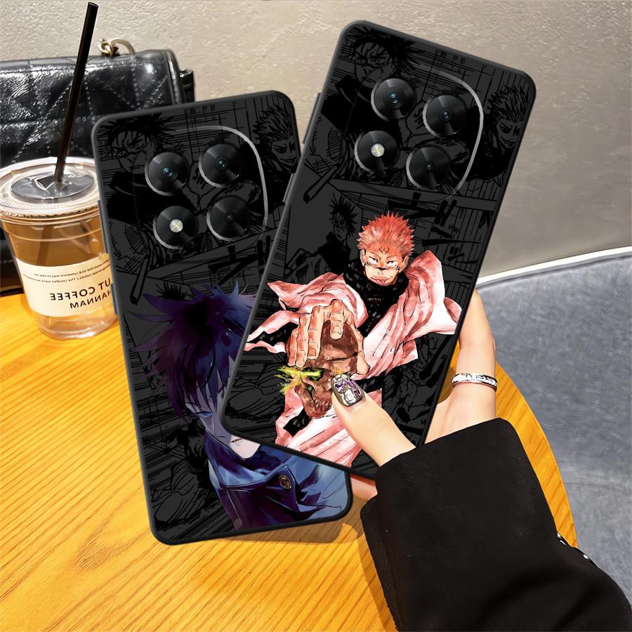 Anime J-ujutsu Cool Kaisen Soft Back Phone Cover Case for Xiaomi Redmi Note 11 13 12 Pro Plus 12S 10S 9s 10 9 8 Pro 11S