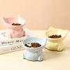 Creative Cat Bowl Ceramic Cats Drinking Feeder Dog Food Feeding Basin  Water Container