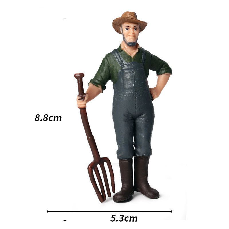 Model Doll Professional Toys Simulate Farm Pasture Decoration Plastic Material
