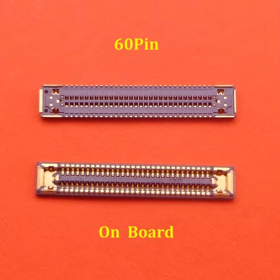 5-20PCS 60Pin USB Charger Charging Port FPC Connector On Board For Samsung Galaxy S22 Plus S906B S22 Ultra S908B S22 5G S901B
