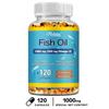 Pslalae - 1000 mg Fish Oil Dietary Supplement Capsules - Heart Health
