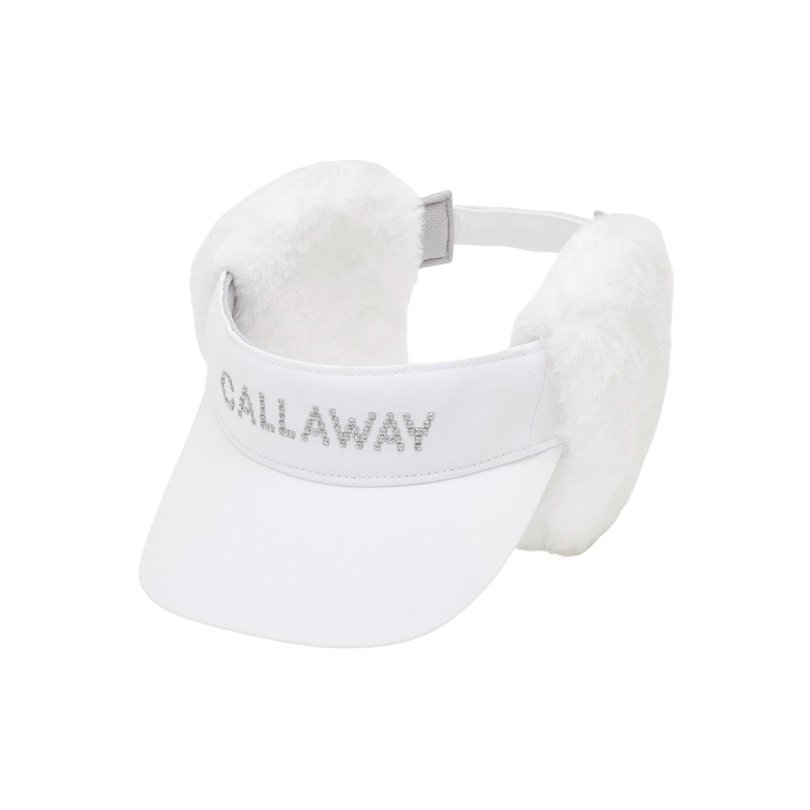 

[Callaway] Женский солнцезащитный козырек (с наушниками, регулируемый размер) Кепка для гольфа C24291210 1030Белый