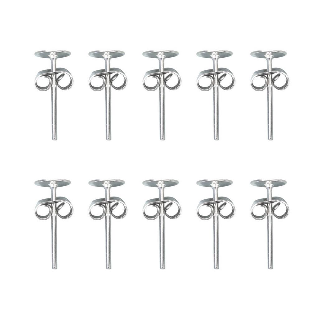 Molde de Silicona para Pendientes Pendientes de Tuerca Elegantes Moldes Suministros para la Elaboración de Joyas Accesorio para Pendientes para la Fabricación de Joyas DIY