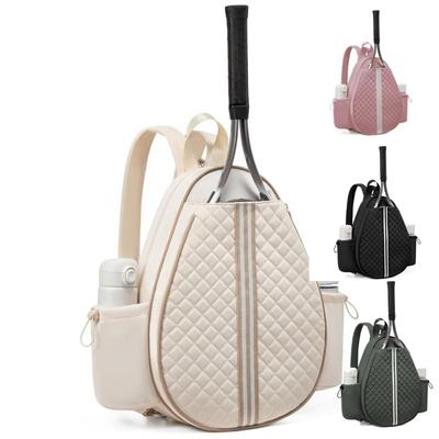 Nueva Mochila de Tenis Ligera, Bolsa Bandolera Impermeable para Pala para Pickleball, Bádminton, Pádel, Estuche de Transporte para Raquetas Multideporte