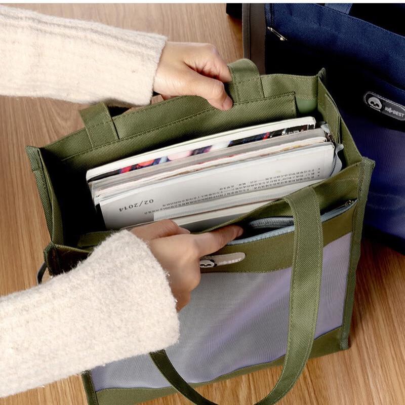 JY Student Grote Capaciteit Waterdichte Transparante Mesh Draagtas