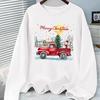 (Asian Size) Tree Sweet Graphic Tee Women Christmas New Year Casual Fashion Top O-neck Clothing Print T Shirt Long Sleeve T-shirts