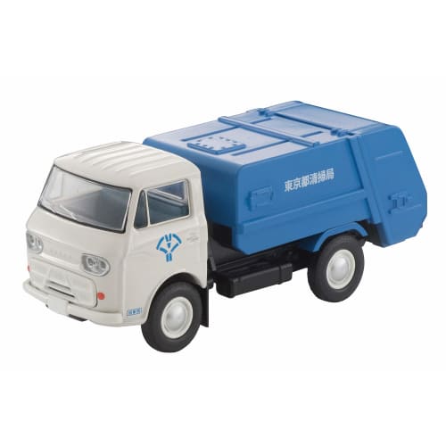Tomica Limited Vintage 1/64 Scale LV-186a Mazda E2000 Cleaning Truck (White/Blue) - Finished