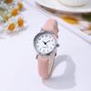 PU Leather Strap Women Watch Round Dial Ladies Wristwatches New Quartz Watch  Gifts