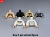 MOC Steine Prinzessin Torso Anzug Körperbekleidung Arme Hände Krieg Actionfigur Pädagogische Bausteine Zusammengebaute Spielzeuge Plastikpuppen