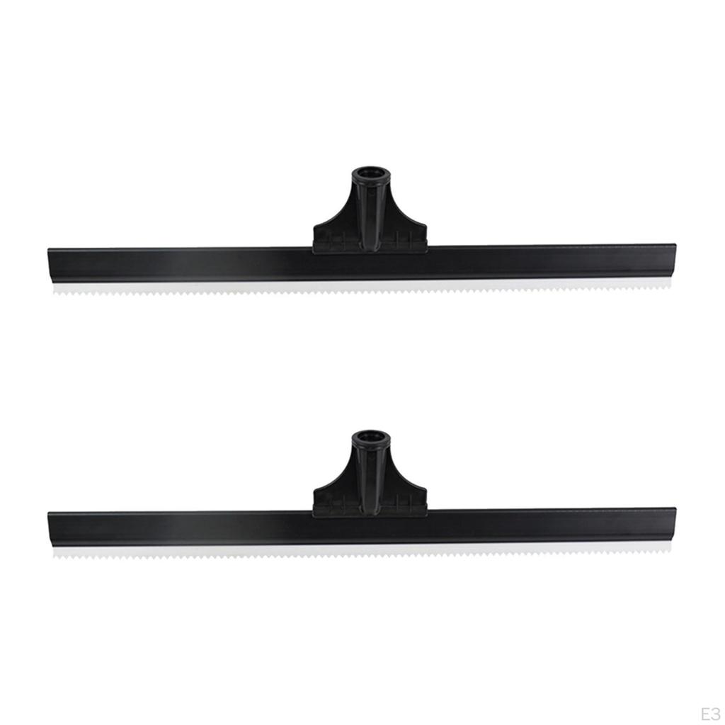 Epoxy Floor Squeegee Cement Coating Professional Flat Soft Rubber Rake Toothed Smooth and Efficient