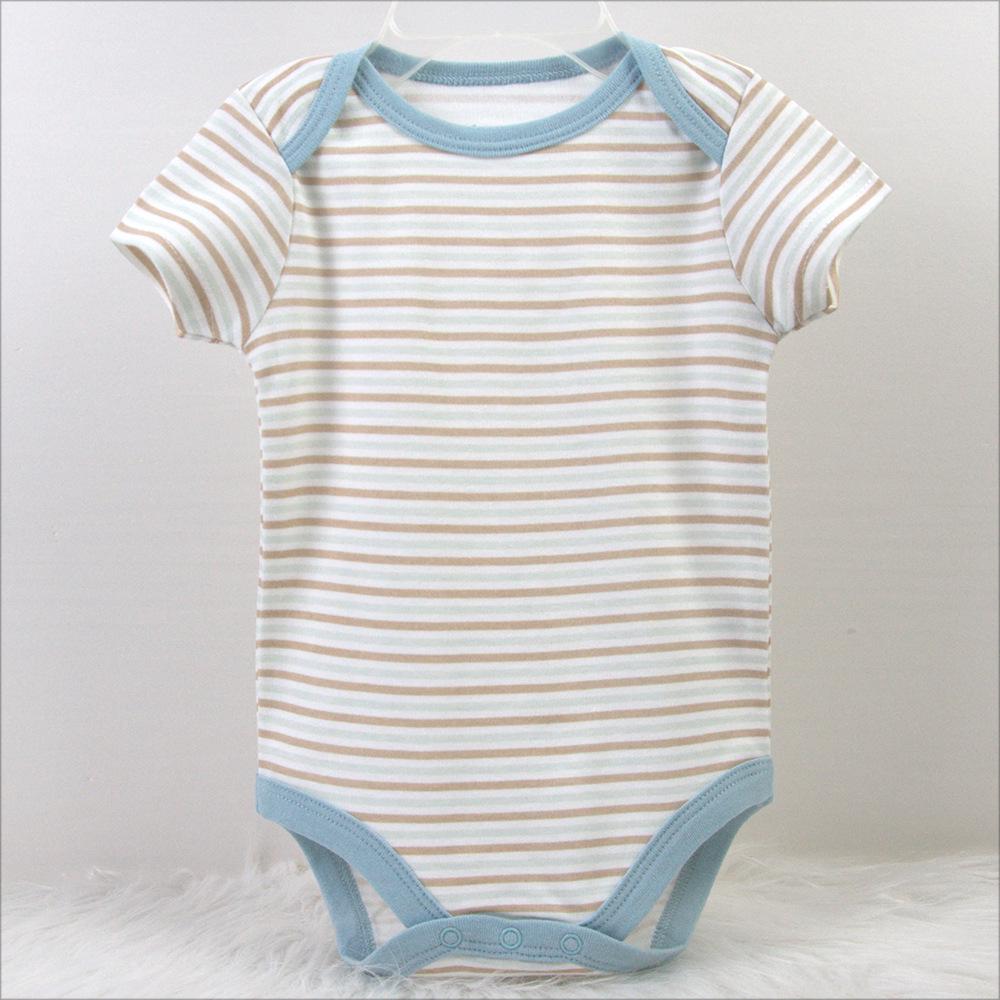 Nieuwgeboren Katoenen Driehoek Baby Bodysuits om te Kruipen