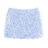 2025 European Style Women's Solid Color Sequin Mini Skirt