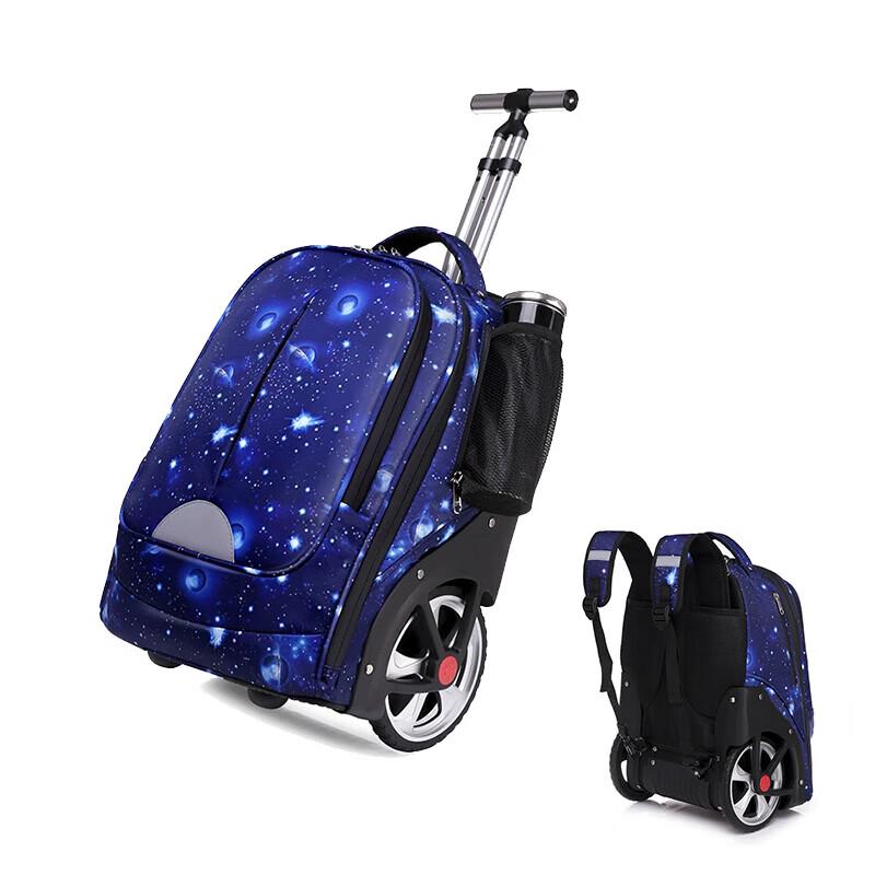Youtuozhe Rolling Travel Backpack with Large Wheels