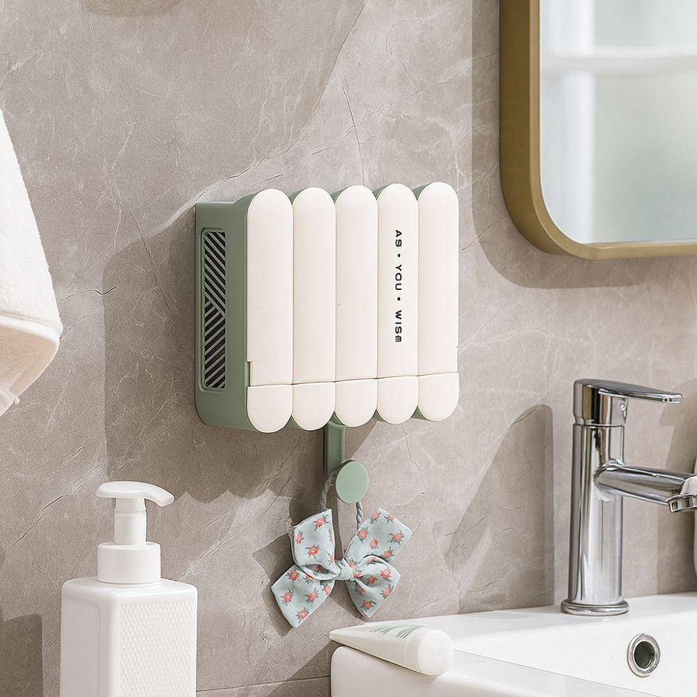 Waterproof Bathroom Soap Holder Flip Lid Soap Storage Rack Wall Mounted Soap Box  Bathroom