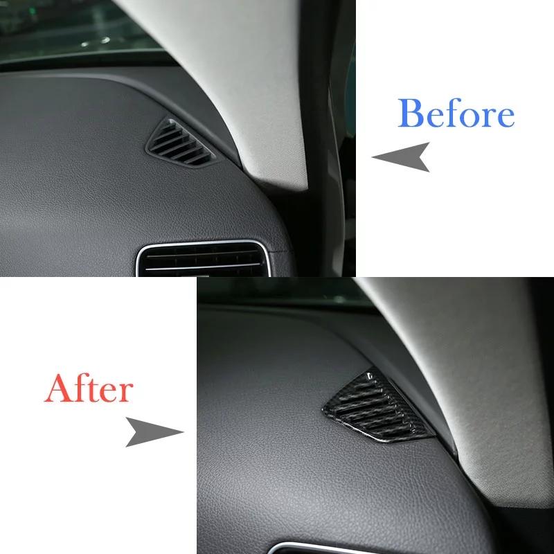 For Mercedes Benz GLE GLS Class W167 X167 GLE350 450  ABS Chrome Car Dashboard Side Air Outlet Frame Trim Cover