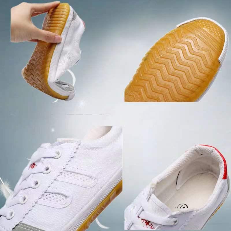 Double Star Unisex Non-Slip Canvas Volleyball Shoes - Soft, Breathable, Tendon Sole for Track & Field, Spring/Autumn