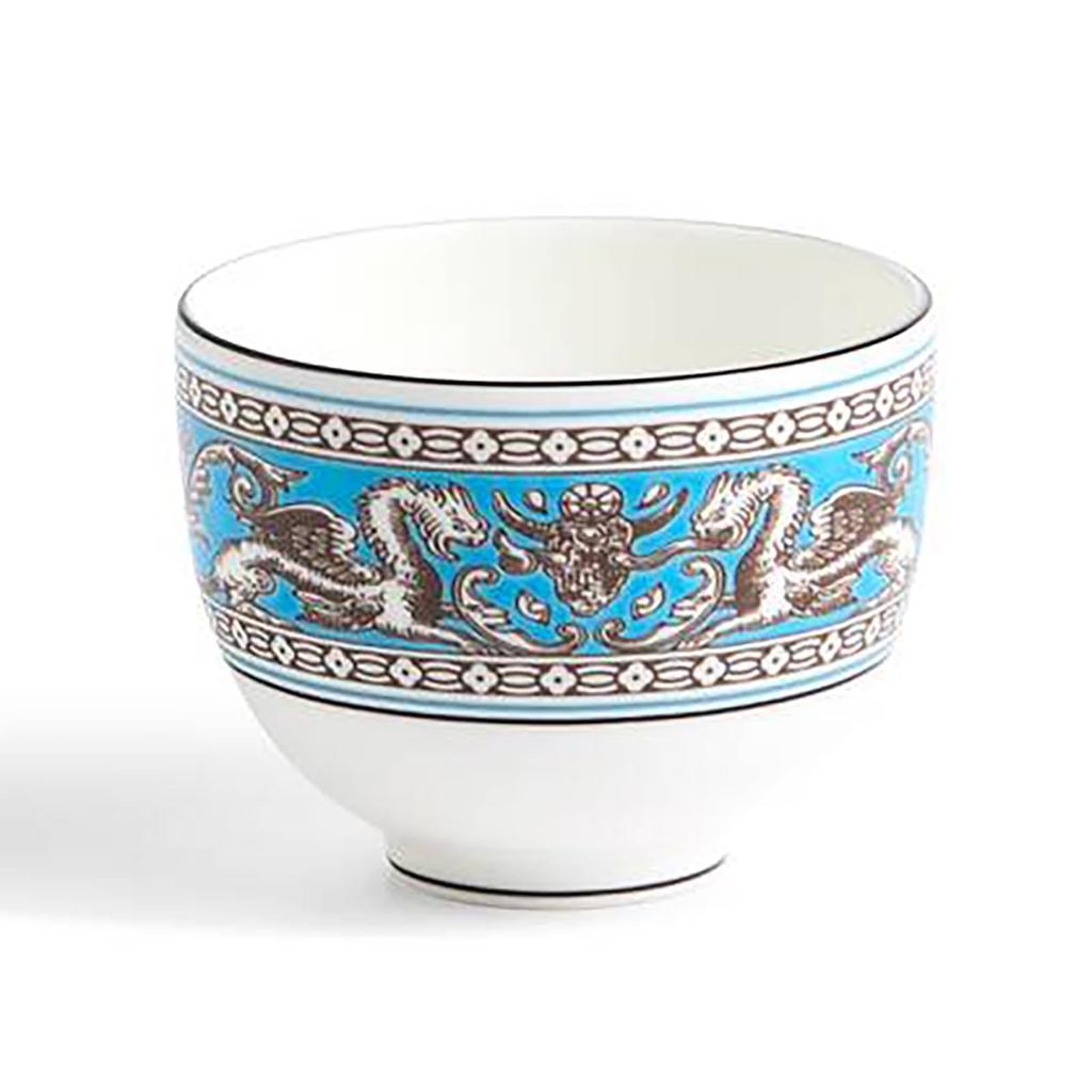 [Officially Imported] Wedgwood Florentine Turquoise Asian Tea Set, 6-Piece Set, Blue, Wedding Gift, 1069718