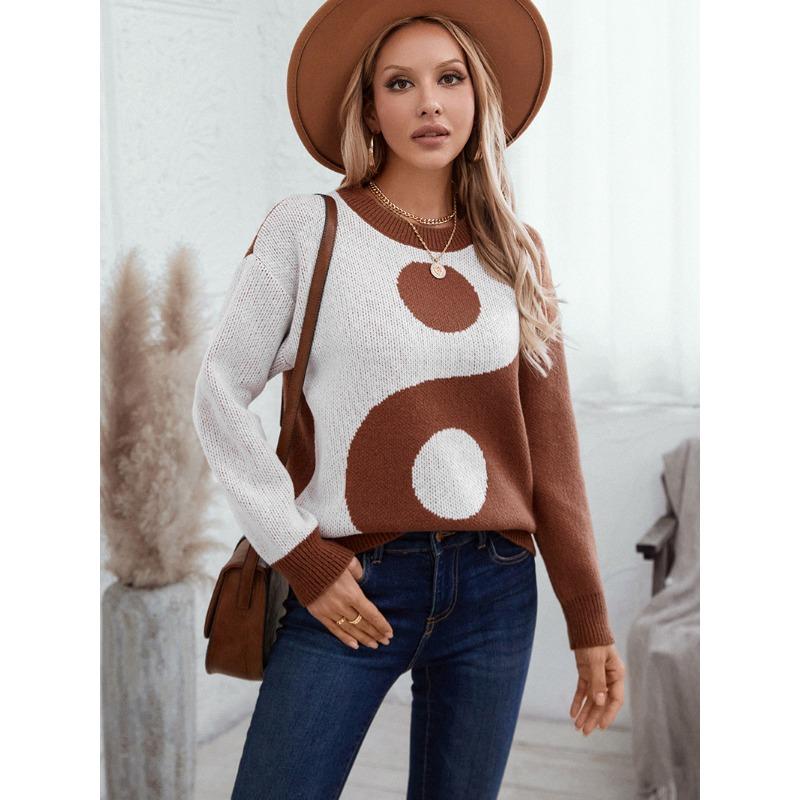 Женский осенне-зимний свитер для внешней торговли — фото 9