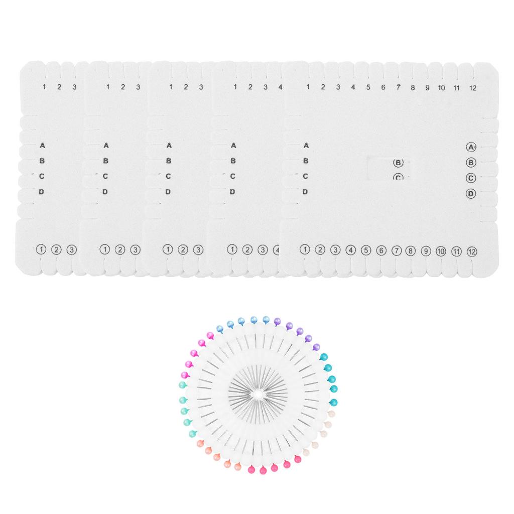 1Set 10Cm Kumihimo Weaving Plate Professional Braiding Disk Pins for Japanese Braiding DIY Bracelet Necklace Belt