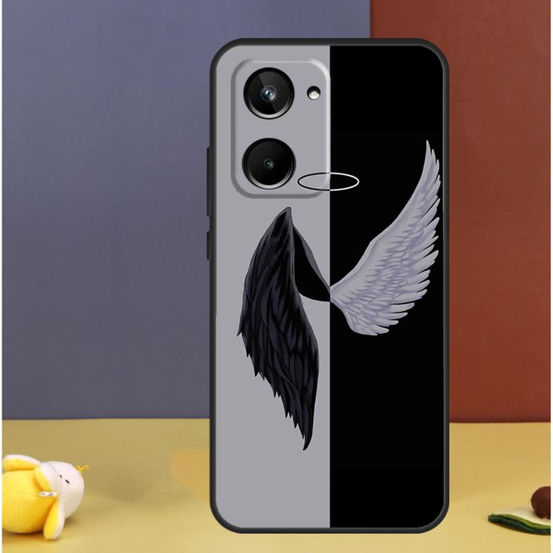 Devil Angel For Realme C71 C75 C55 C53 C67 C61 C33 C63 C51 C65 15 GT7 Pro 10 11 12 13 14 Pro Plus Case