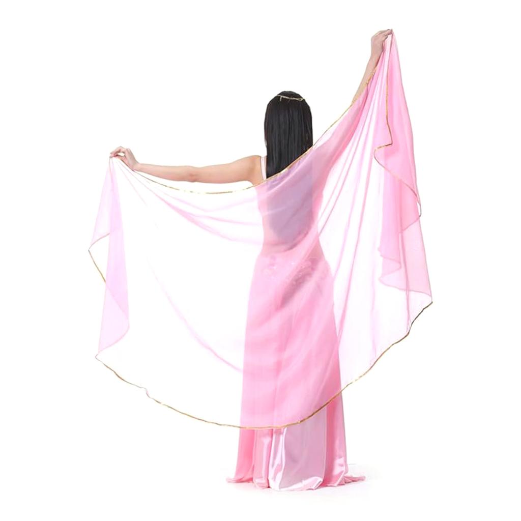Damen Schal Chiffon Braut Abend Weich Wickeltuch Schal Chiffon Schal Band Schal Satinschal für Frauen und Mädchen